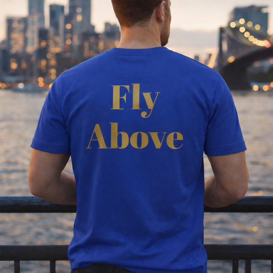 Elite Streetwear Tee — Blue Royal Eagle