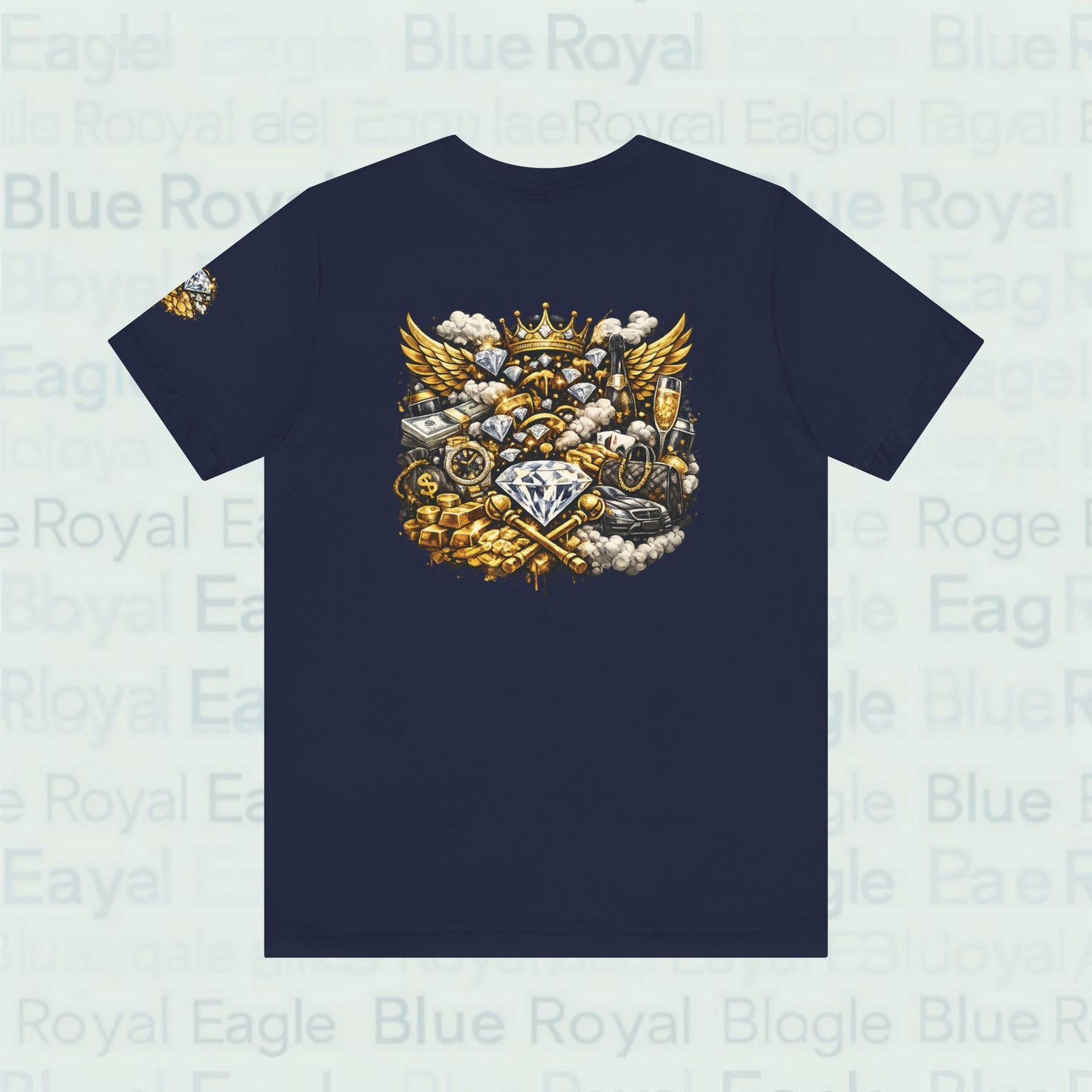 Hustle Graffiti Culture Streetwear Tee for Men & Women | Exclusive Drop | Royal Core Collection