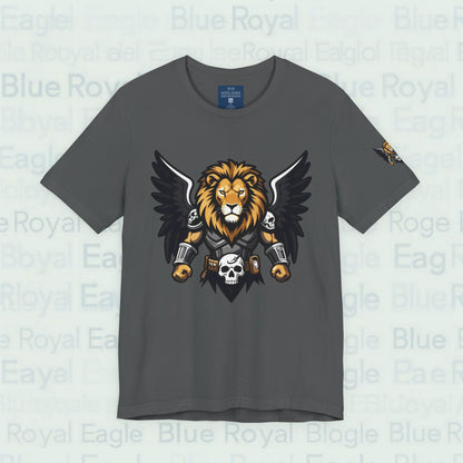 Premium Lightweight Fierce Lion design Tee (DTF/DTG Print) — PREMIUM Collection
