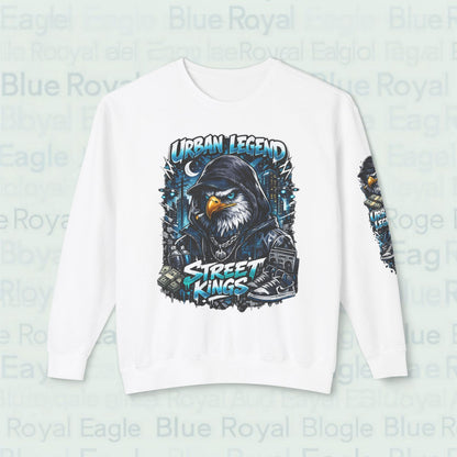 Street Kings Eagle Crewneck Sweatshirt — "Urban Legend" Graphic