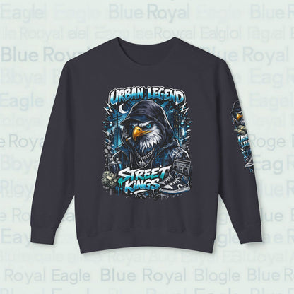 Street Kings Eagle Crewneck Sweatshirt — "Urban Legend" Graphic