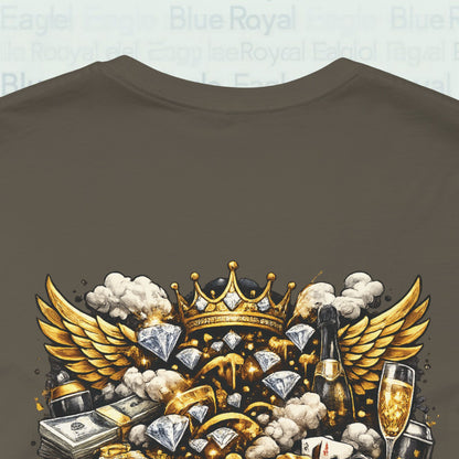 Hustle Graffiti Culture Streetwear Tee for Men & Women | Exclusive Drop | Royal Core Collection