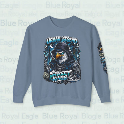 Street Kings Eagle Crewneck Sweatshirt — "Urban Legend" Graphic