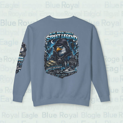 Street Kings Eagle Crewneck Sweatshirt — "Urban Legend" Graphic