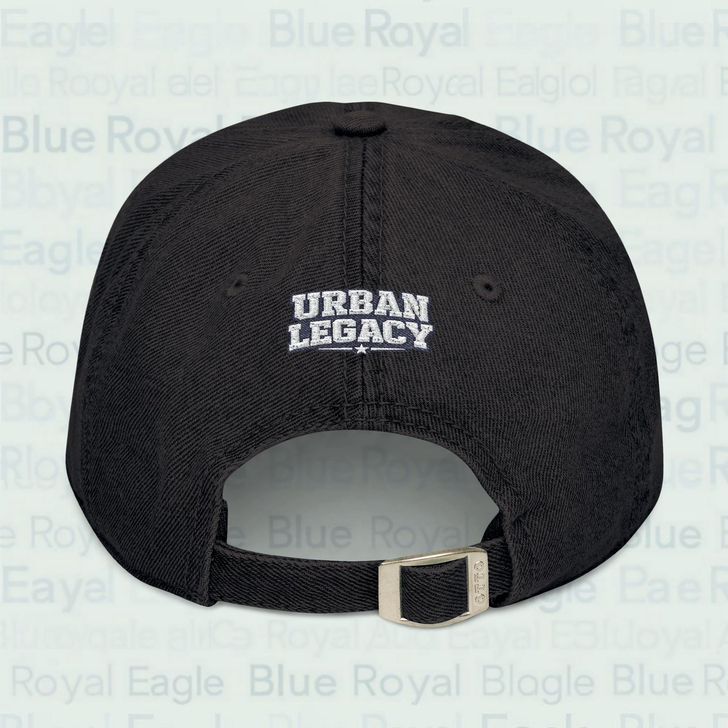 Embroidered ‘Urban Legacy’ Denim Hat — Classic Streetwear Baseball Cap